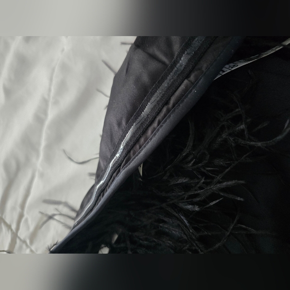 Ramy Brook Aurelia Strapless Feather-Trim Mini Dress - Picture 13 of 14